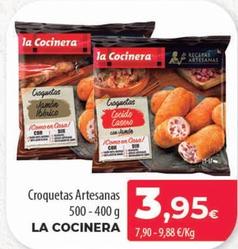Oferta de La Cocinera - Croquetas artesanas por 3,95€ en Spar Tenerife