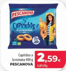 Oferta de Pescanova - Caprichos A La Romana por 2,59€ en Spar Tenerife