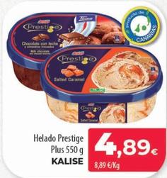 Oferta de Kalise - Helado Prestige Plus por 4,89€ en Spar Tenerife