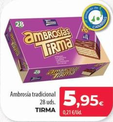 Oferta de Tirma - Ambrosía Tradicional por 5,95€ en Spar Tenerife
