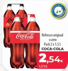Oferta de Coca-cola - Refresco Original O Zero por 2,54€ en Spar Tenerife