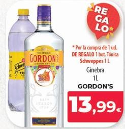 Oferta de Gordon's - Ginebra por 13,99€ en Spar Tenerife