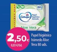 Oferta de Colhogar - Papel Higiénico Húmedo Aloe Vera por 2,5€ en Spar Tenerife