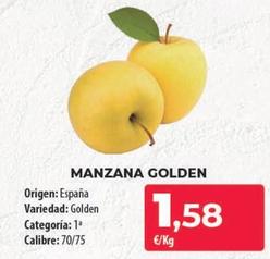 Oferta de España - Manzana Golden por 1,58€ en Spar Tenerife