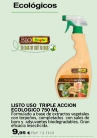 Oferta de Flower - Bio Listo Uso Triple Accion Ecologico por 9,95€ en Coferdroza