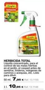 Oferta de Flower - Herbicida Total por 7,95€ en Coferdroza