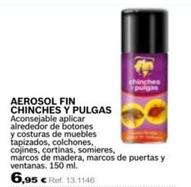 Oferta de Chinches Y Pulgas - Aerosol Fin por 6,95€ en Coferdroza