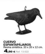 Oferta de Cuervo Espantapájaros por 4,5€ en Coferdroza