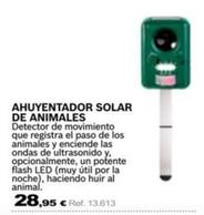 Oferta de Ahuyentador Solar De Animales por 28,95€ en Coferdroza