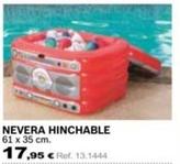 Oferta de Nevera Hinchable por 17,95€ en Coferdroza