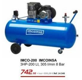 Oferta de Imcoinsa - IMCO-200 por 899€ en Coferdroza