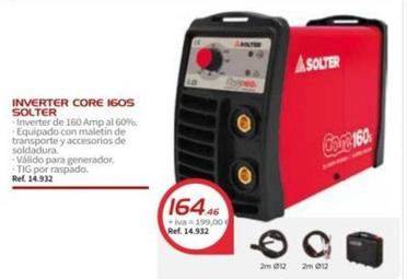 Oferta de Solter - Inverter Core 160S por 199€ en Coferdroza