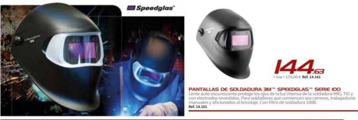 Oferta de Speedglas - Pantallas De Soldadura 3m™ Serie 100 por 144,63€ en Coferdroza