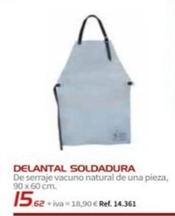 Oferta de Delantal Soldadura por 15,62€ en Coferdroza