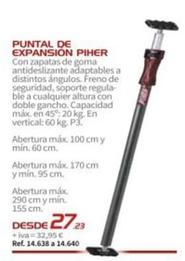 Oferta de Puntal De Expansion Piher por 27,23€ en Coferdroza