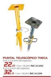 Oferta de Theca - Puntal Telescópico por 22,23€ en Coferdroza