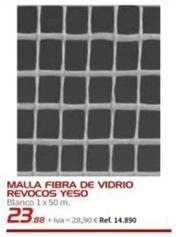 Oferta de Malla Fibra De Vidrio Revocos Yeso por 23,88€ en Coferdroza