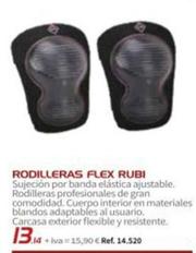 Oferta de Rubi - Rodilleras Flex por 13,14€ en Coferdroza