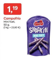 Oferta de Snacks por 1,19€ en Suma Supermercados