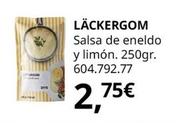 Oferta de Läckergom - Salsa De Eneldo Y Limón por 2,75€ en IKEA