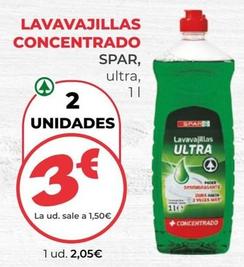 Oferta de Detergente lavavajillas por 2,05€ en SPAR Gran Canaria