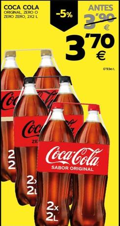 Oferta de Coca-cola - Original por 3,7€ en BM Supermercados