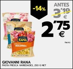 Oferta de Rana - Pasta Fresca por 2,75€ en BM Supermercados