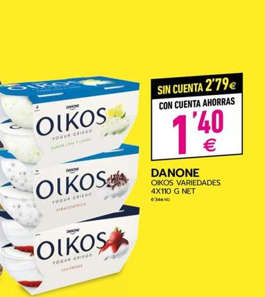 Oferta de Danone - Oikos Variedades por 1,4€ en BM Supermercados