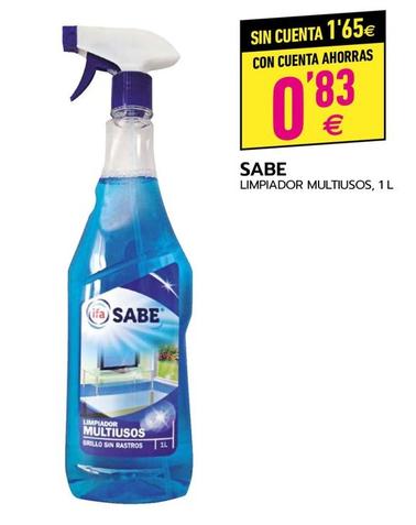 Oferta de Sabe - Limpiador Multiusos por 0,83€ en BM Supermercados