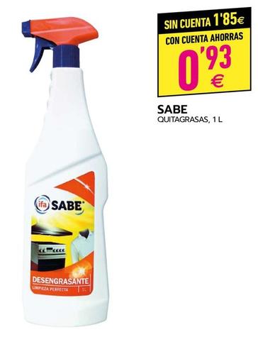 Oferta de Sabe - Olitagrasas por 0,93€ en BM Supermercados
