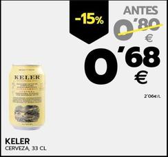 Oferta de Keler - Cerveza por 0,68€ en BM Supermercados
