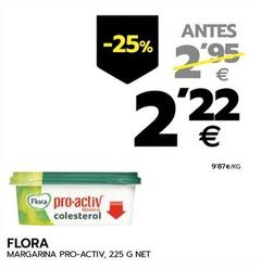 Oferta de Flora - Margarina Pro-activ por 2,22€ en BM Supermercados