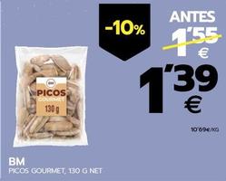 Oferta de Bm - Picos Gourmet por 1,39€ en BM Supermercados