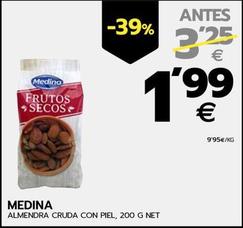 Oferta de Medina - Almendra Cruda Con Piel por 1,99€ en BM Supermercados
