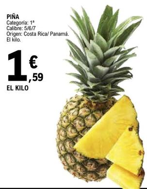 Oferta de Piña por 1,59€ en E.Leclerc