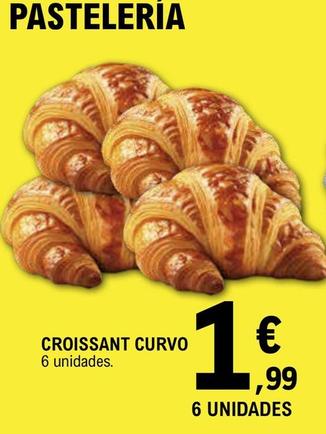 Oferta de Croissant Curvo por 1,99€ en E.Leclerc