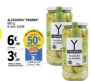 Oferta de Ybarra - Alcachofa por 6,49€ en E.Leclerc