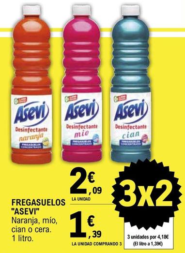 Oferta de Asevi - Fregasuelos por 2,09€ en E.Leclerc