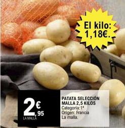 Oferta de Patata Selección Malla por 2,95€ en E.Leclerc