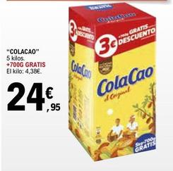Oferta de Cola Cao - 5 Kilos por 24,95€ en E.Leclerc