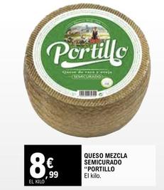 Oferta de Portillo - Queso Mezcla Semicurado por 8,99€ en E.Leclerc