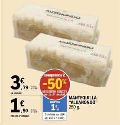 Oferta de Aldanondo - Mantequilla por 3,79€ en E.Leclerc