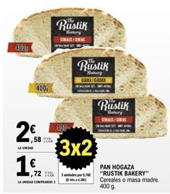 Oferta de The Rustik Bakery - Pan Hogaza por 2,58€ en E.Leclerc