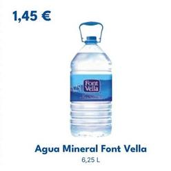 Oferta de Agua por 1,45€ en Cash Unide