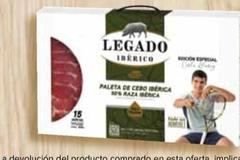 Oferta de Lefado Elpozo - Maletín De Jamón  o Paleta  De Cebo Ibérico  50% Raza Ibérica   por 39€ en Carrefour