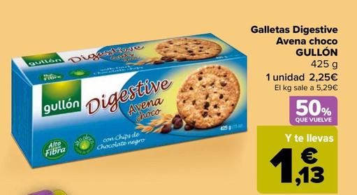 Oferta de Gullón - Galletas Digestive Avena Choco por 2,25€ en Carrefour