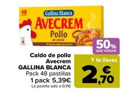 Oferta de Gallina Blanca - Caldo De Pollo Avecrem por 5,39€ en Carrefour