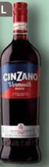 Oferta de Cinzano - Vermouth Blanco o Rojo en Carrefour