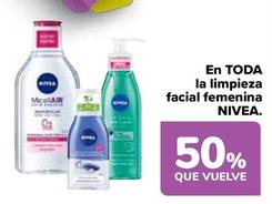 Oferta de Nivea - En Toda La Limpieza Facial Femenina en Carrefour
