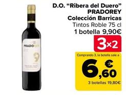 Oferta de Prado Rey - D.o. "ribera Del Duero" Coleccion Barricas por 9,9€ en Carrefour